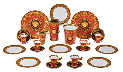 VERSACE 'Medusa' Kaffeeservice und andere Teile, 